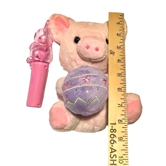 Kids Easter combo, hug fun pig with egg and battery light up rainbow spin bunny. - Picture 1 of 10